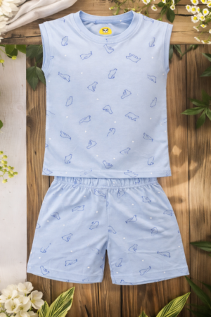 Teddy bear light blue SL